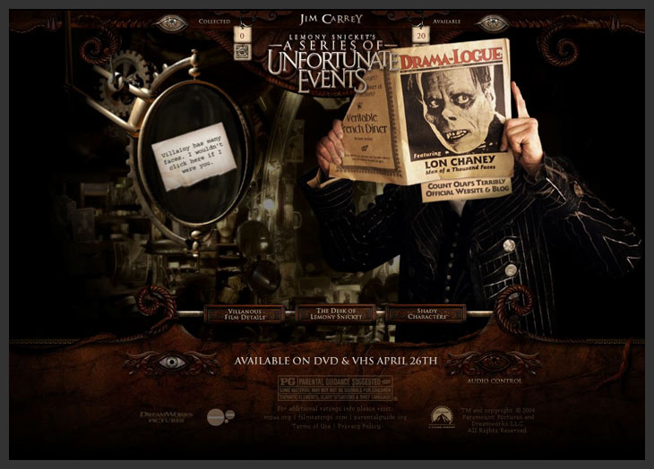 Lemony Snicket's A Series of Unfortunate Events • Keyart & LIAA Award Winner