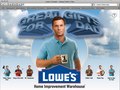 2009 Lowe's Fathers Day Site Design