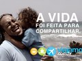 Conceptual slides made for the social network viajamas.com.br to introduce the concept