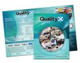 Concept and design of trade show brochure, Canon Communications. Campaign included ads, direct mail pieces, and postcards.