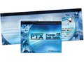Concept and design of trade show brochure, Canon Communications. Campaign included ads, direct mail pieces, and postcards.