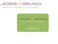Logo and business card design for an entertainment-based women's networking group in Los Angeles
