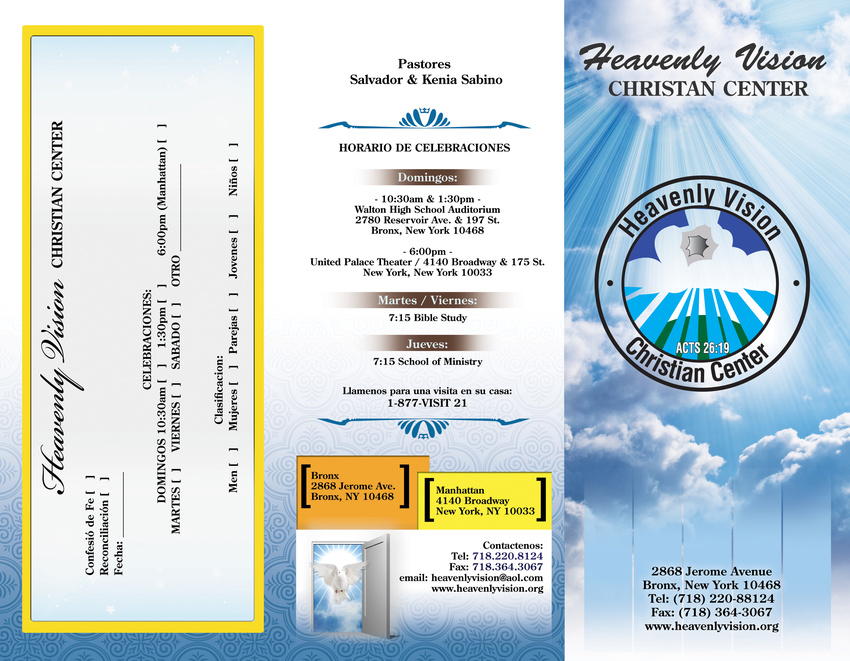 Brochure - Heavenly Vision