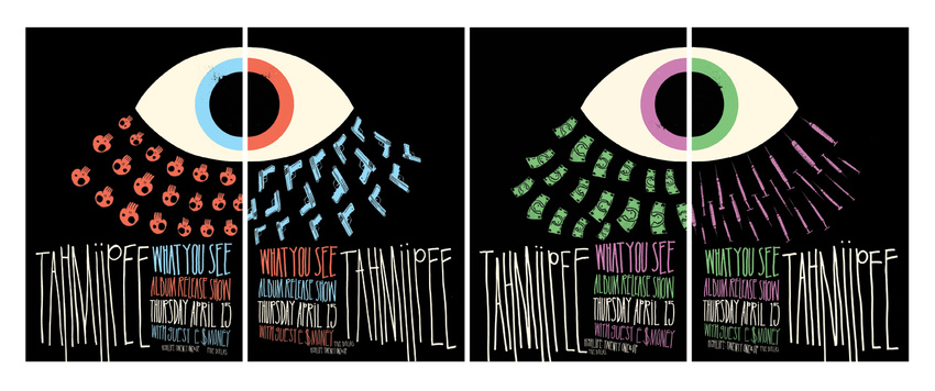 CD Release Show Posters for Tahmiipee