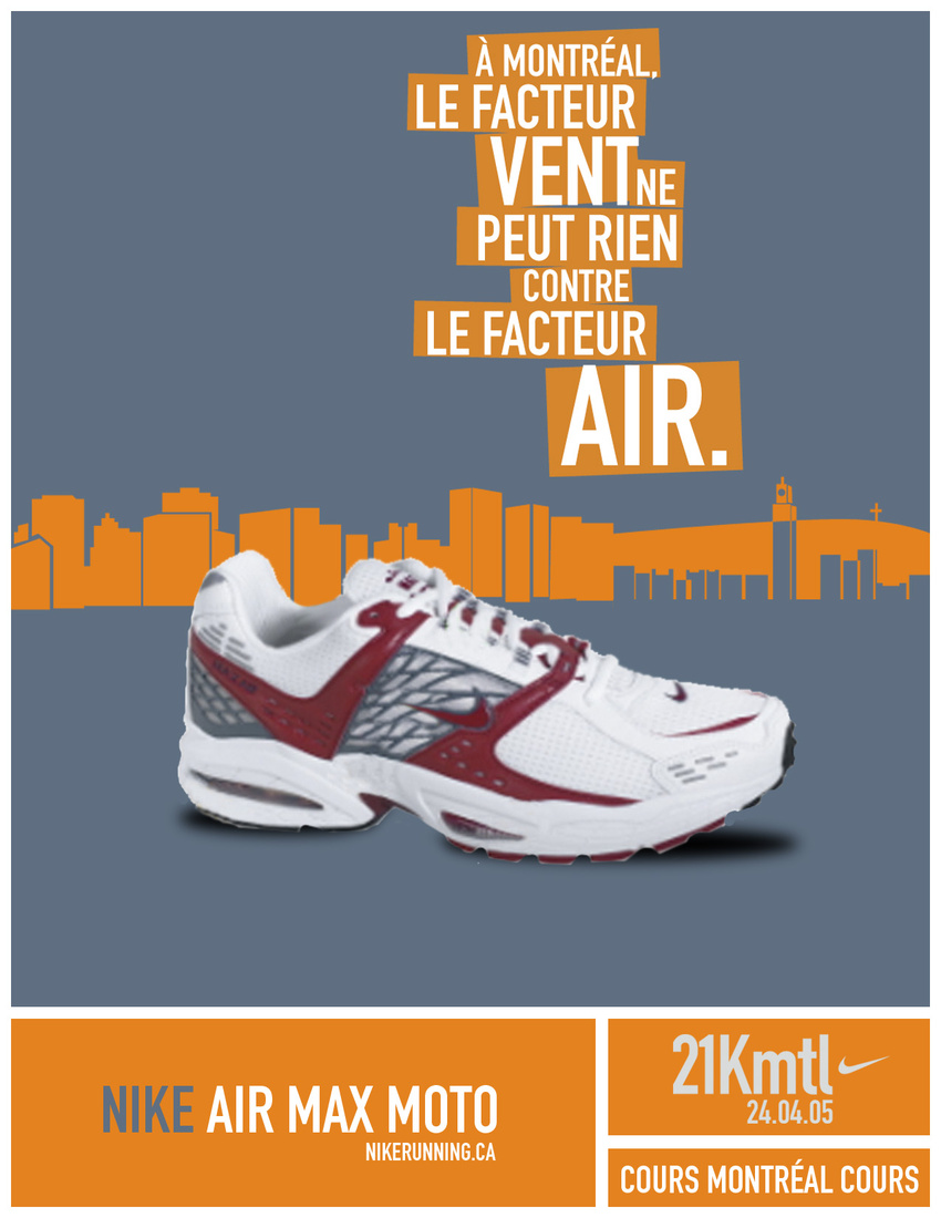 Campagne Nike, Prix Créa 2005