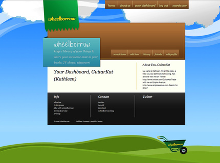 XHTML, PHP, CSS, Site Design (Illustrator, Photoshop) Viewed on 1440x900