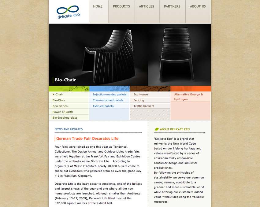 Delicate Eco - Development - http://www.delicateeco.com