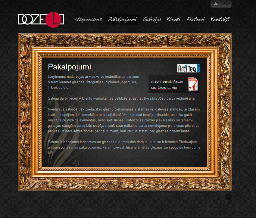 Doze L - Design and development. - http://www.dozel.lv