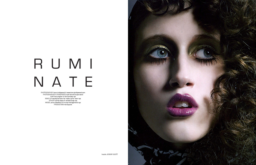 Ruminate magazine layout