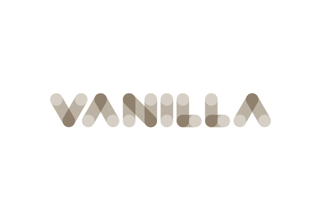 Vanilla – Logotype for a new entertainment television channel