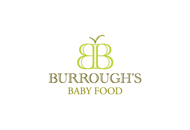 Burrough’s Baby Food – Logotype for a premium, organic baby food