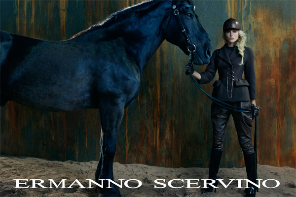 Ermanno Scervino F/W 2012. Art Direction by Hoffman Creative. Photography by Francesco Carrozzini.