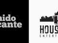 Fun 2 color logo for NY based latin DJ. Illustrated logo for house music record label.
