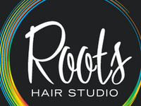 Home based hair salon studio. Clean, modern, colorful.
