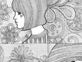 Wallpaper. Created for Anna Sui. Fontaine Anderson