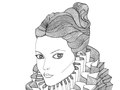 Daphne. Created for Echo Around Town's Artism book. Fontaine Anderson