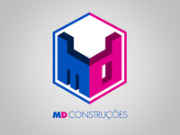MD Construções - Proposta de Identidade Visual aceita