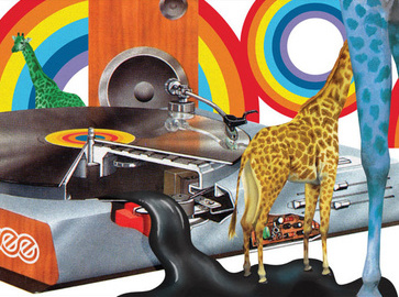 Looptroop "Fort Europa". Inspired by the beautiful 60s schoolbooks, such as "How Does it Work?"