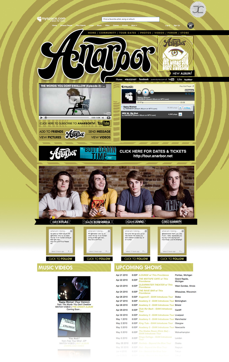 Anarbor // Hopeless Records // myspace.com/anarbor