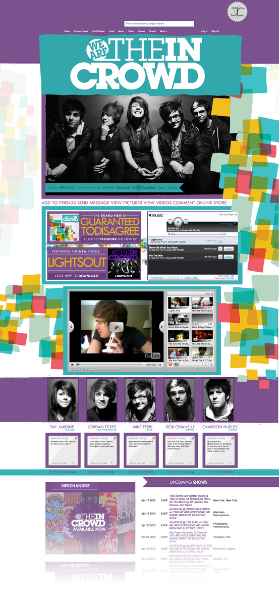 We Are The In Crowd // Hopeless Records // myspace.com/wearetheincrowd