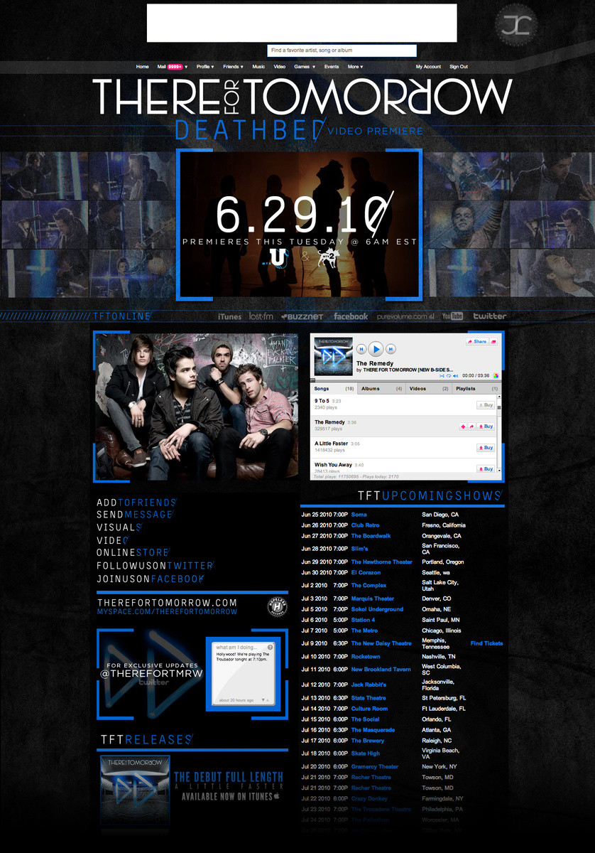 There for Tomorrow // Hopeless Records // myspace.com/therefortomorrow