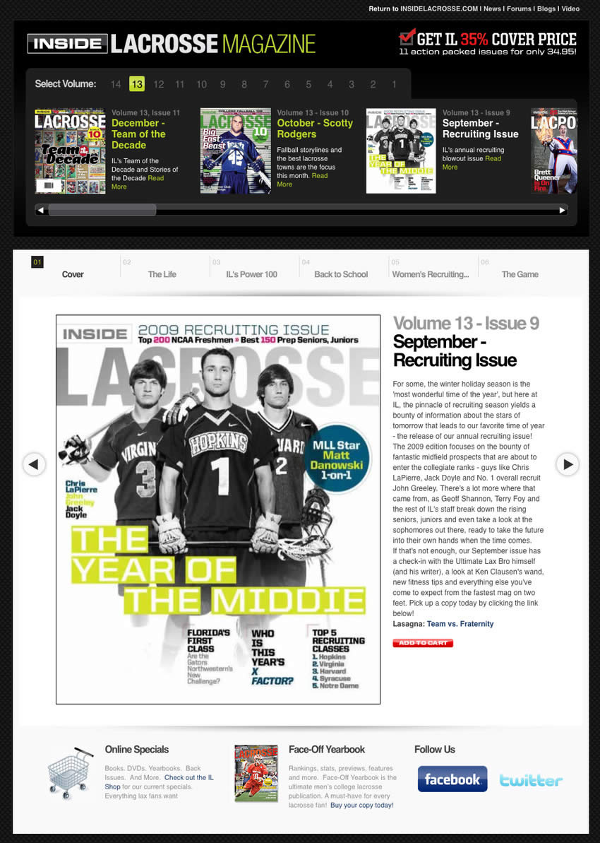 magazine.insidelacrosse.com - PEEdit CMS and JQuery UI