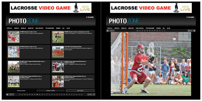 PhotoZone using SlideShow Pro Director