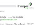 Principle Energy Solutions - Business Cards