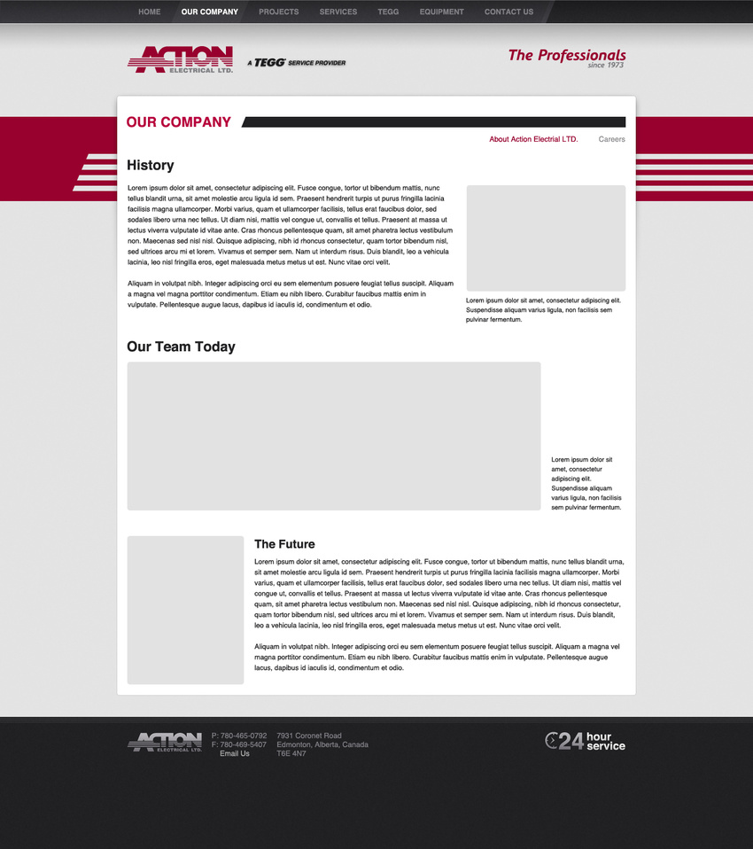 Action Electrical - Design