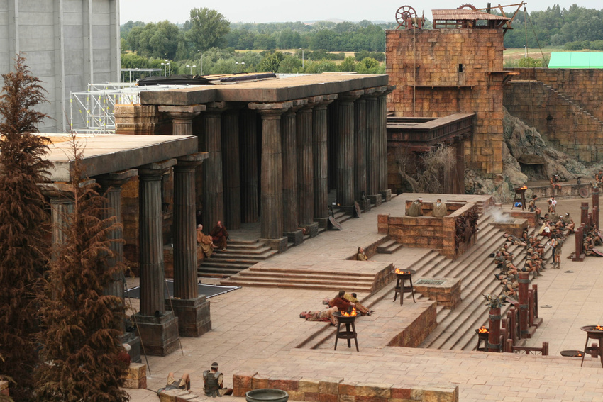 ext Coty's citadel-set build-Origo studios,Budapest,Hungary