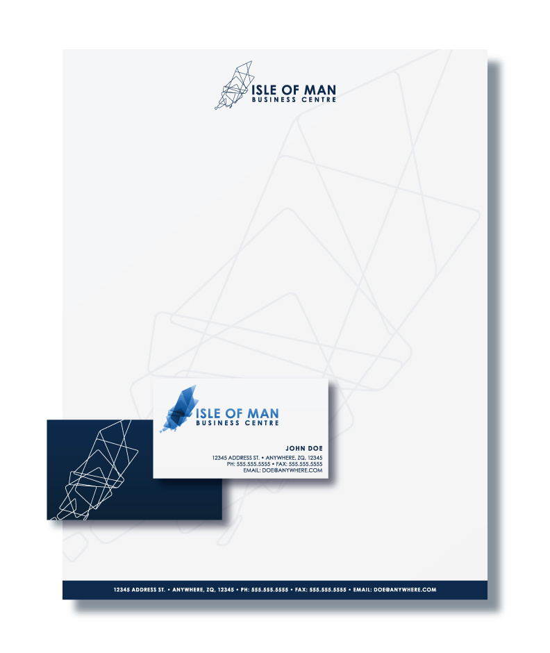 Isle of Man Business Centre Identity Concept
