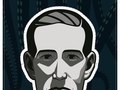 H.P. Lovecraft Cut-out Mask.