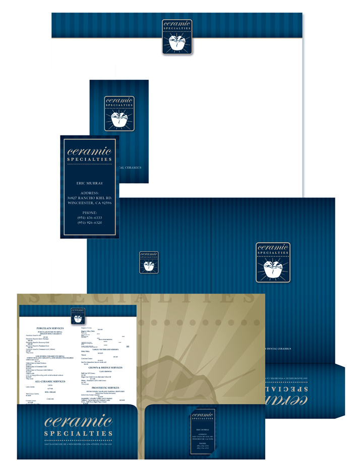Ceramic Specialties Logo and Identity Concept.
