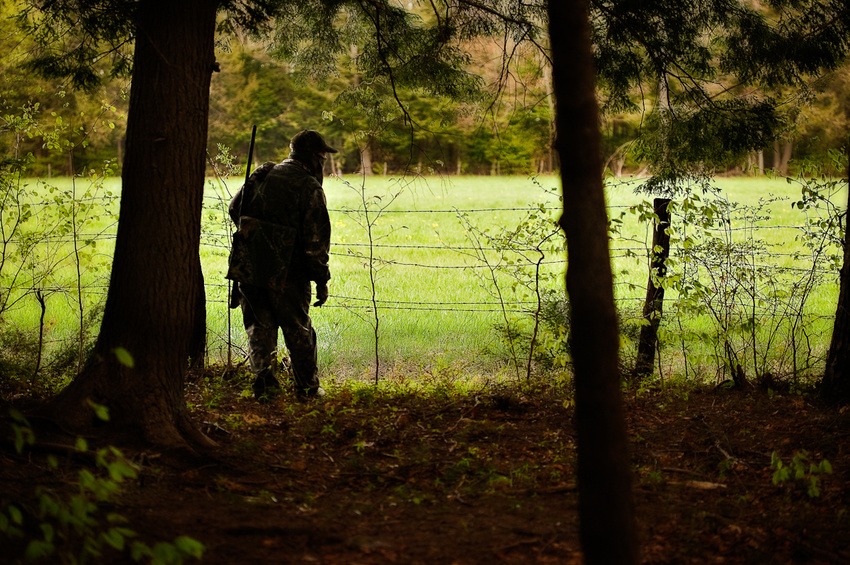 Turkey Hunter Stalk