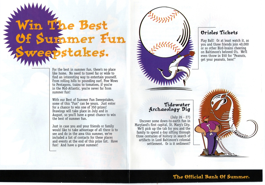 Bank Summer Fun Catalog 1st spread