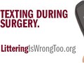 Littering is Wrong, Too outdoor