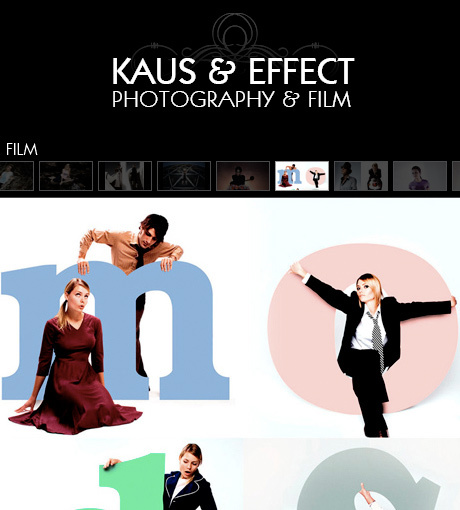 Kaus & Effect Website Design and Development