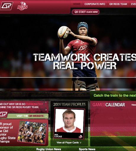 QR Reds Campaign Website Development