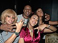 Keith Brown and in front of him Surata Zuri Mc Cants