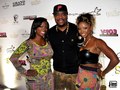 Kandi Burruss,Ed Lover and D Woods at Rapper T.I. King Private Birthday Party