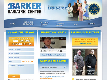 Dr. Wade Barker / Barker Bariatrics IM Landing Page