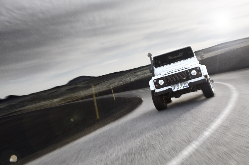 Advertising: Landrover shot for Geysir