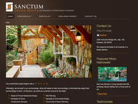 Sanctum Design Group: Website design and development