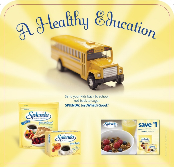 Splenda POP Header Card