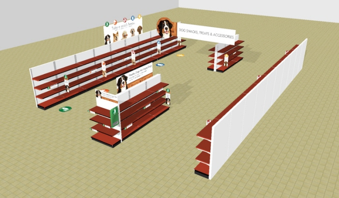PETCO Treat Aisle Design