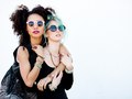 Models Dani Vee and Diane Rosser