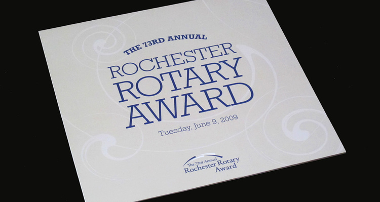 Rochester Rotary Award Invitation Alternate Concept