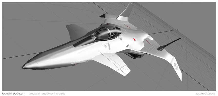 Angel Interceptor - Captain Scarlet