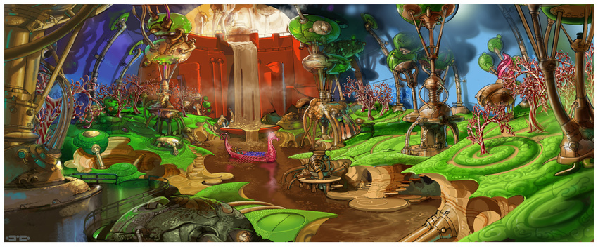 Charlie and the Chocolate Factory - Chocolate River