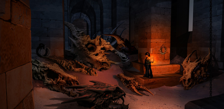 Game Of Thrones - Dragon Skulls
